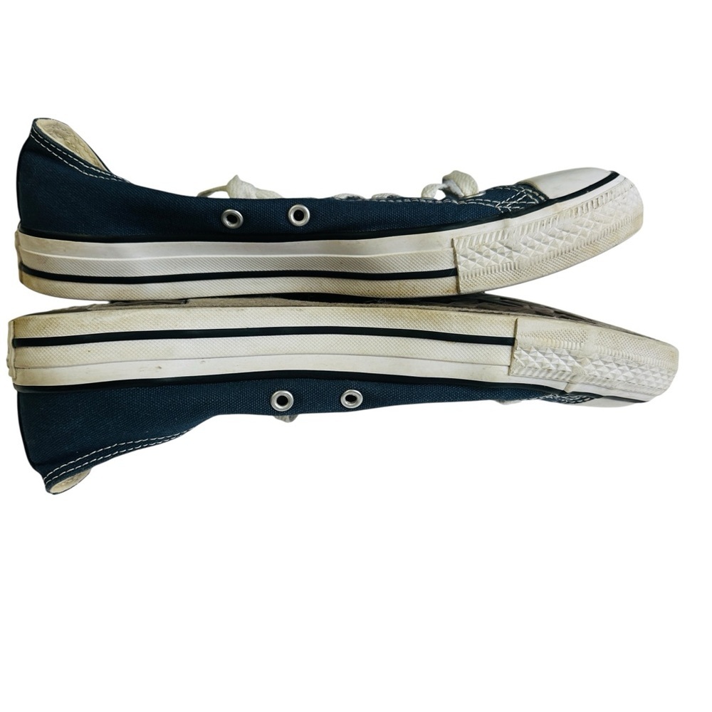 Converse Chuck Taylor All Star Low Top Navy Sneakers Men’s 8 / Women’s 10 - Picture 7 of 9